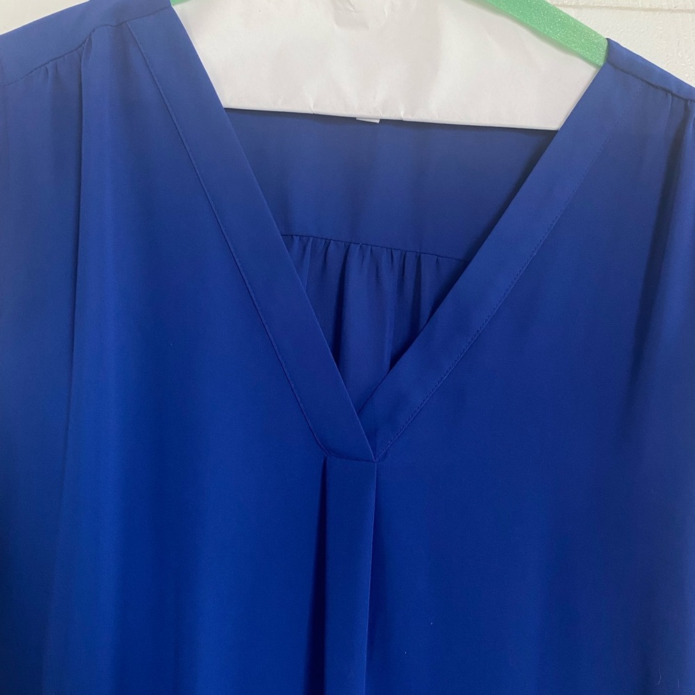 Elegant Blue Women's Top